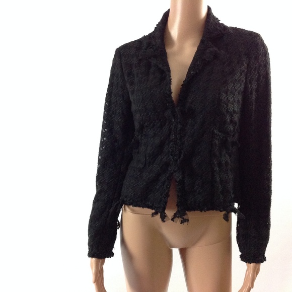 Anne Klein Women's Jacket Black Size 4 - Picture 1 of 5